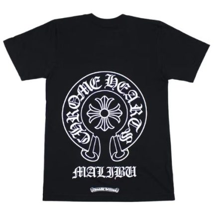 Chrome Hearts Las Vegas Exclusive Horseshoe Logo Pocket T-shirt Black