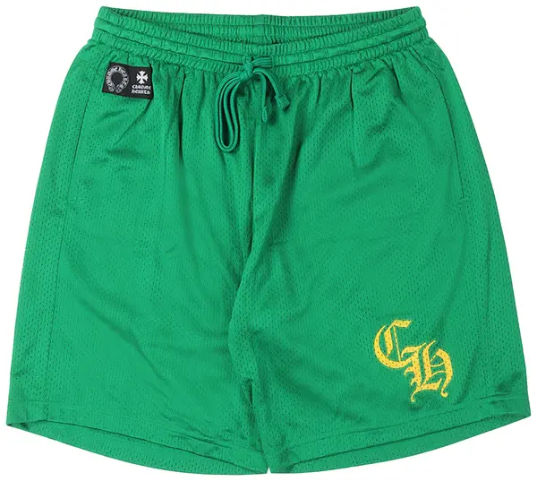 Chrome-Hearts-Matty-Boy-99-Eyes-Bike-Shorts-Green Chrome Hearts Matty Boy 99 Eyes Bike Shorts Green