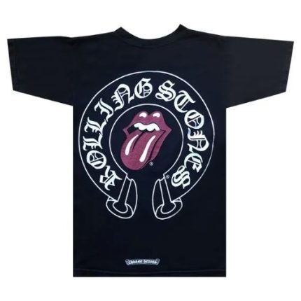 Chrome Hearts X The Rolling Stones T-shirt Black